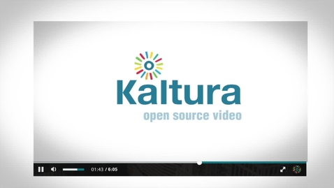 Thumbnail for entry Kaltura Player ToolKit