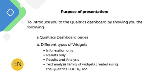Thumbnail for entry STAFF - An Introduction to Qualtrics Dashboard