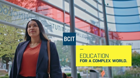 Thumbnail for entry Start a successful career with an education at BCIT