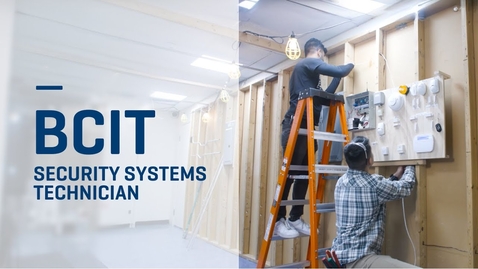 Thumbnail for entry BCIT Security Systems Technician SST