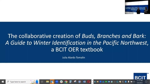 Thumbnail for entry The collaborative creation of Buds, Branches and Bark: A Guide to Winter Identification in the Pacific Northwest, a BCIT OER textbook