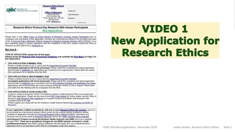Thumbnail for entry New Application Form - Assessment of Study Guiding Researchers
