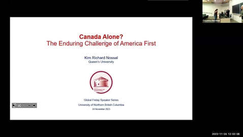 Thumbnail for entry Canada Alone? The Enduring Challenge of America First
