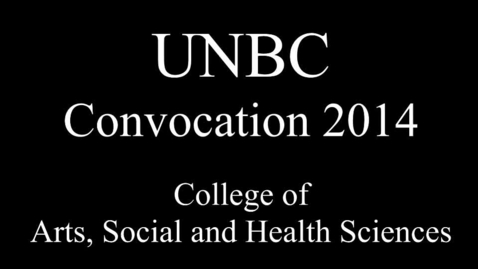Thumbnail for entry CASHS Convocation 2014