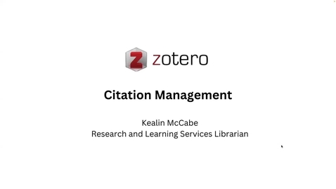 Thumbnail for entry zotero-citation-management