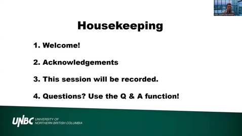 Thumbnail for entry Maximize your Credit when Transferring to UNBC info session