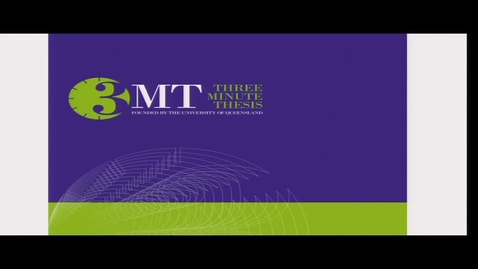 Thumbnail for entry 3MT (3 Minute Thesis) UNBC Research Week - Tuesday March 3, 2020