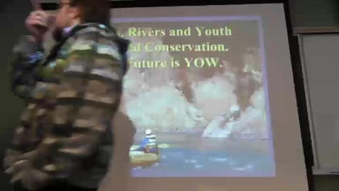 Thumbnail for entry Christopher M Gee - The Future is YOW: Rafts, Rivers and Youth-Centred Environmentalism
