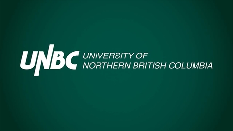 Thumbnail for entry Aspiration – A History of the University of Northern British Columbia to 2015. - Dr. Jonathan Swainger - January 30 2018