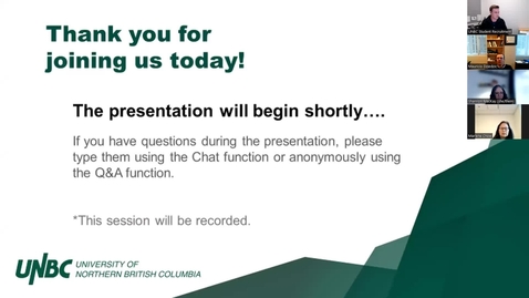 Thumbnail for entry UNBC Engineering Info Session 