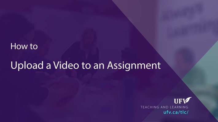 Students - Video Assignment