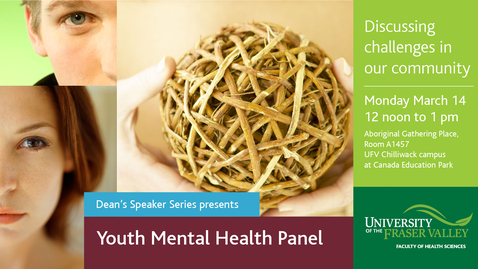Thumbnail for entry Youth Mental Health Panel