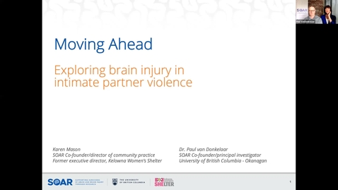 Thumbnail for entry Recognizing and responding to brain injuries among survivors of intimate partner violence in the Fraser Valley (PM)