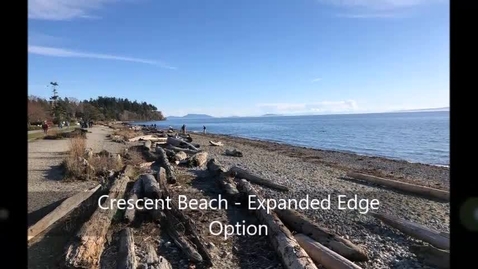 Thumbnail for entry Expanded Edge option proposed for Crescent Beach