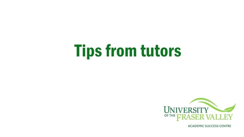 Thumbnail for entry Tips From Tutors: ASC Programming Tip