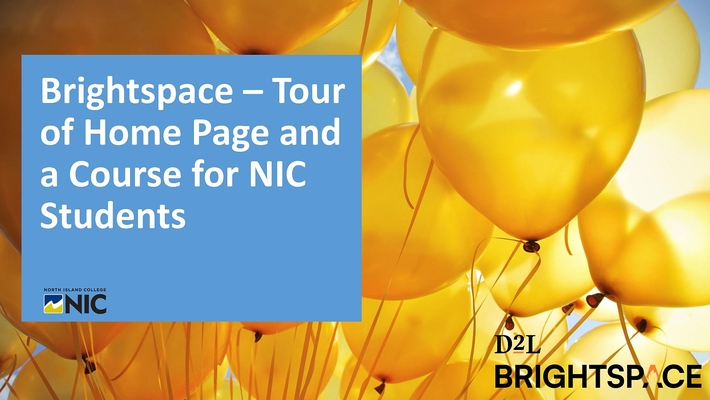 Student Brightspace Tour