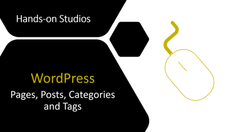 Thumbnail for entry Wordpress Pages, Posts, Categories and Tags - v3
