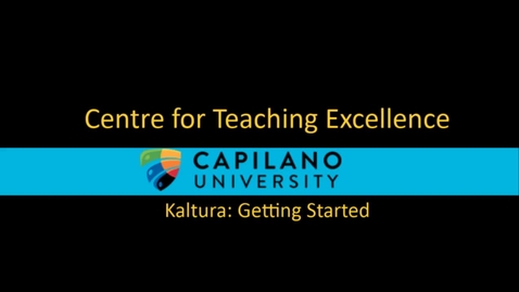 Thumbnail for entry Learning Kaltura episode 1 How to Log in to Kaltura