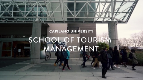 Thumbnail for entry CapU - School of Tourism Management