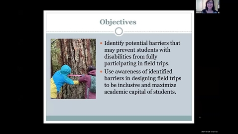 Thumbnail for entry TLR Symposium 2021, Day 2: #06, Universal Design for Accessible Fieldtrips