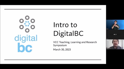 Thumbnail for entry Introduction to Digital BC (VCC TLR Symposium 2023 - Day 1, #5)