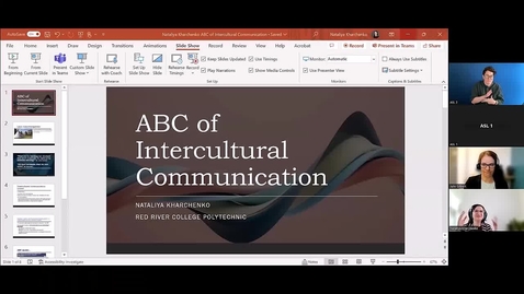 Thumbnail for entry ABCs of Intercultural Communication (VCC TLR Symposium 2023 - Day 1, #3)