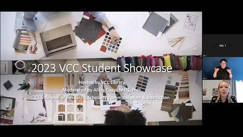 Thumbnail for entry VCC Student Research Lightning Talks (VCC TLR Symposium 2023 - Day 2, #4)