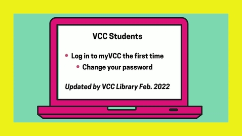 Thumbnail for entry Student Password Change