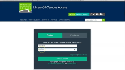 Thumbnail for entry Off-Campus Access to Online Library Resources