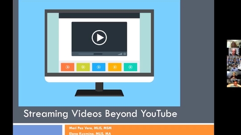 Thumbnail for entry &quot;Streaming Videos Beyond YouTube&quot; Workshop - July 30, 2020