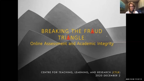 Thumbnail for entry Breaking the Fraud Triangle