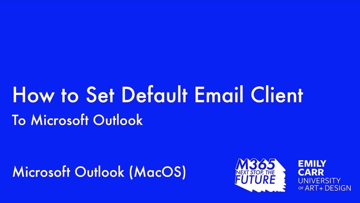 How to Setup Outlook as Default Email Reader