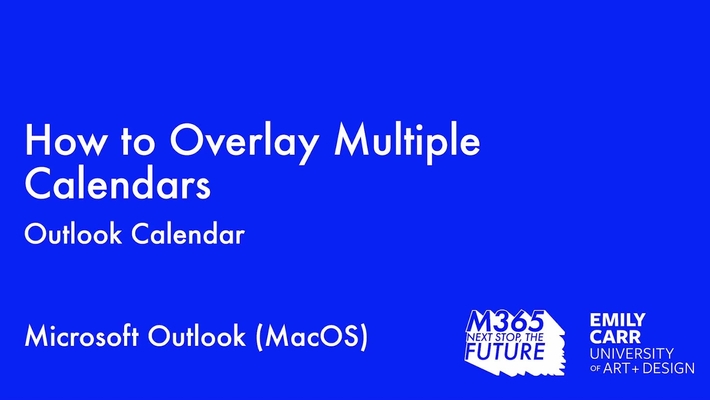 How to Overlay Calendars