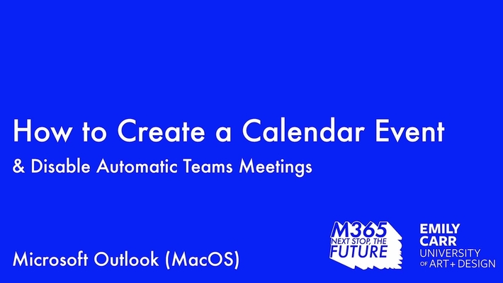 How to Create an Event in Outlook Calendar