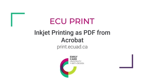 Thumbnail for entry Inkjet Printing as PDF from Acrobat