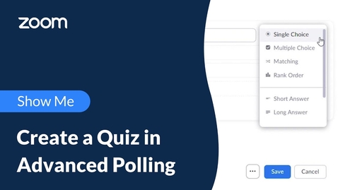 Thumbnail for entry Create a Quiz in Advanced Polling