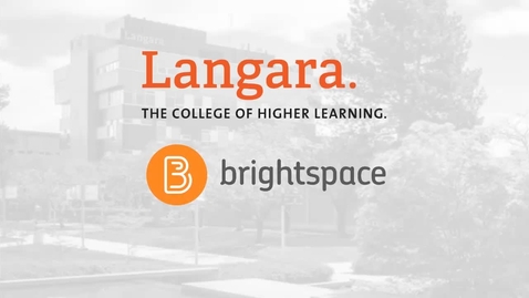 Thumbnail for entry Brightspace by D2L (Instructors): Activate Your Course