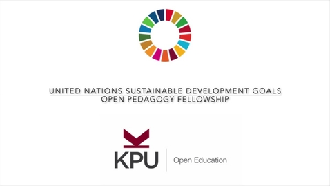 Thumbnail for entry UN SDG Open Pedagogy Fellowship: Candy Ho &amp; Pamela Ip