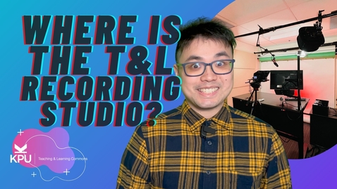 Thumbnail for entry Getting to the T&amp;L Recording Studio