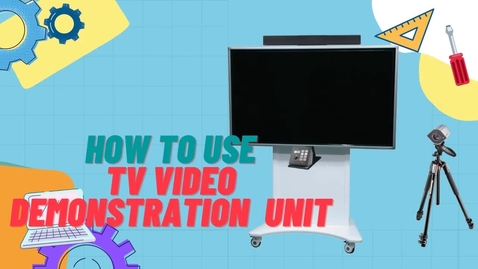 Thumbnail for entry TV Video Demonstration Unit