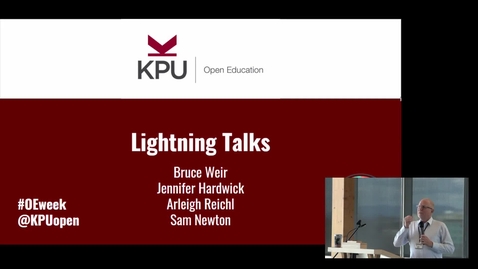 Thumbnail for entry Open Ed Event 2020 - Lightning Talks 2, Support &amp; Opportunities, Closing