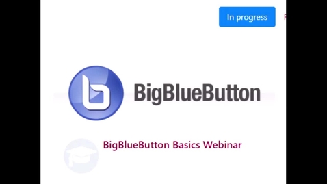 Thumbnail for entry BigBlueButton Basics Webinar