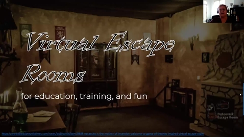 Thumbnail for entry Fun FLO Friday: Create a Digital Escape Room as  a Learning Activity (January 15, 2021)