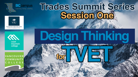 Thumbnail for entry Trades and Vocational Education Summit Series (November 2, 2020)