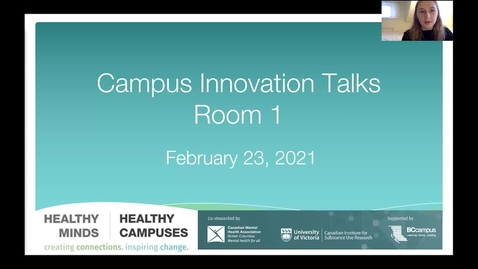 Thumbnail for entry HM|HC Day 2: Campus Innovation Talks - Room 1 (February 23, 2021)