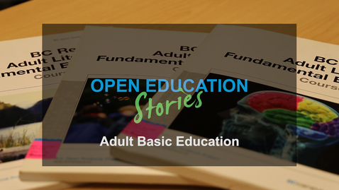 Thumbnail for entry Adult Basic Education Zed Cred Ahead