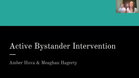 Thumbnail for entry Active Bystander Intervention – Facilitator Workshop (Jan. 12, 2022)