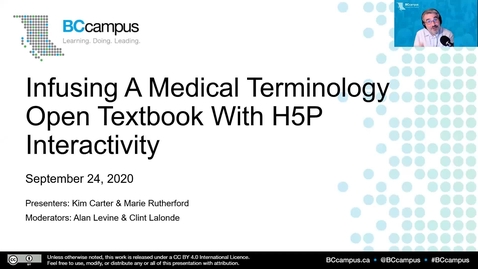 Thumbnail for entry Infusing a Medical Terminology Open Textbook with H5P Interactivity