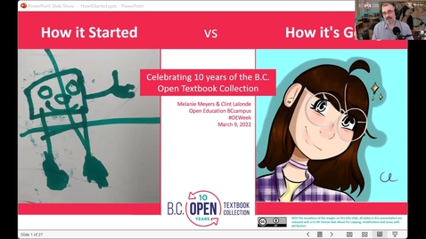 Thumbnail for entry How It Started/How It’s Going: 10 Years of Open Textbooks in B.C.