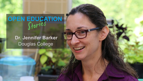 Thumbnail for entry Open Education Stories: Removing Barriers to Access with Jennifer Barker